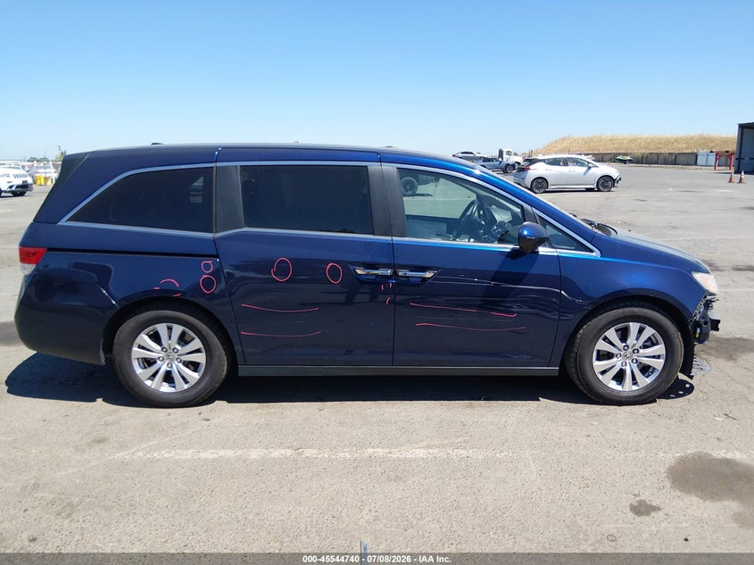 2015 Honda Odyssey Ex-L VIN: 5FNRL5H6XFB090224 Lot: 45544740