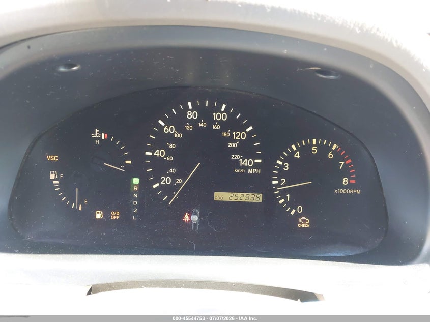 2002 LEXUS RX 300 auction photo 7