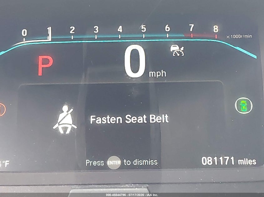 2022 HONDA ODYSSEY auction photo 7