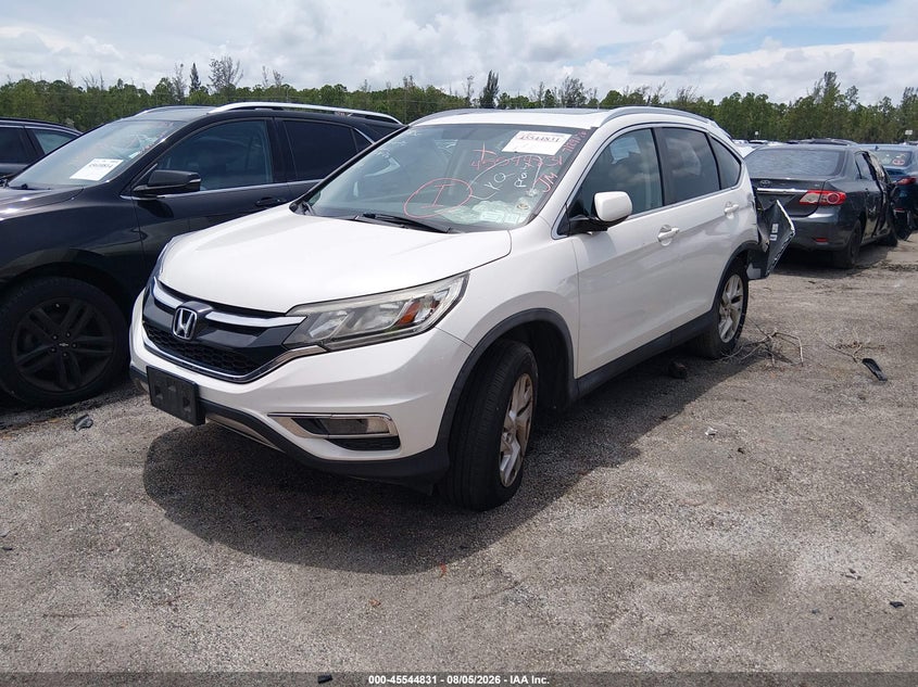 Vin: 5j6rm4h75gl107083, lot: 46043100, honda cr-v ex-l 20162