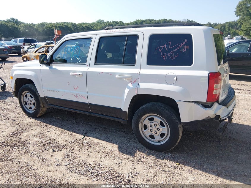 2013 JEEP PATRIOT auction photo 3