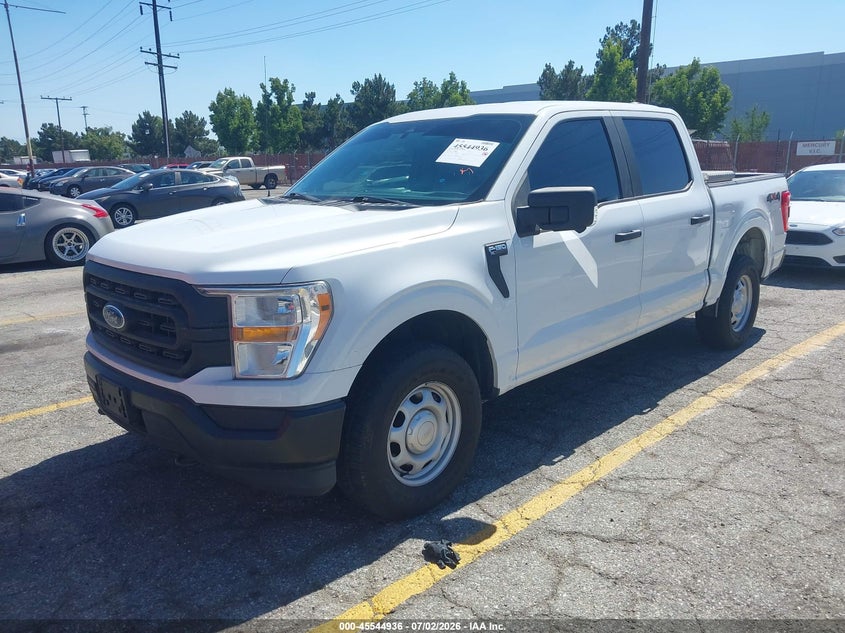 2021 FORD F-150 PICKUP 2.7L V-6 DI, DOHC, VVT, TURBO, 325HP