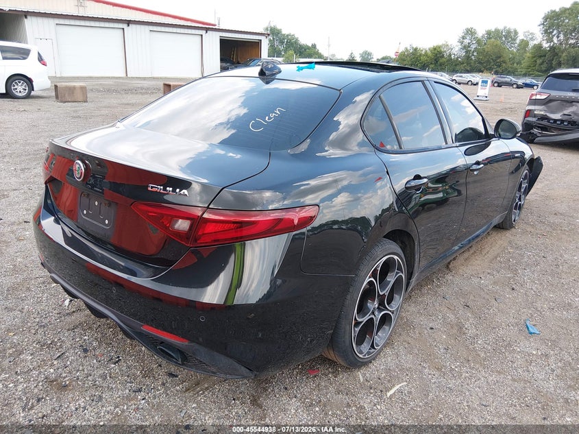 ALFA-ROMEO GIULIA 2022 VIN ZARFANBN3N7654105