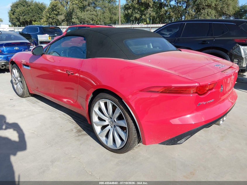 Vin: sajwa6e74e8k08909, lot: 46043209, jaguar f-type 20143