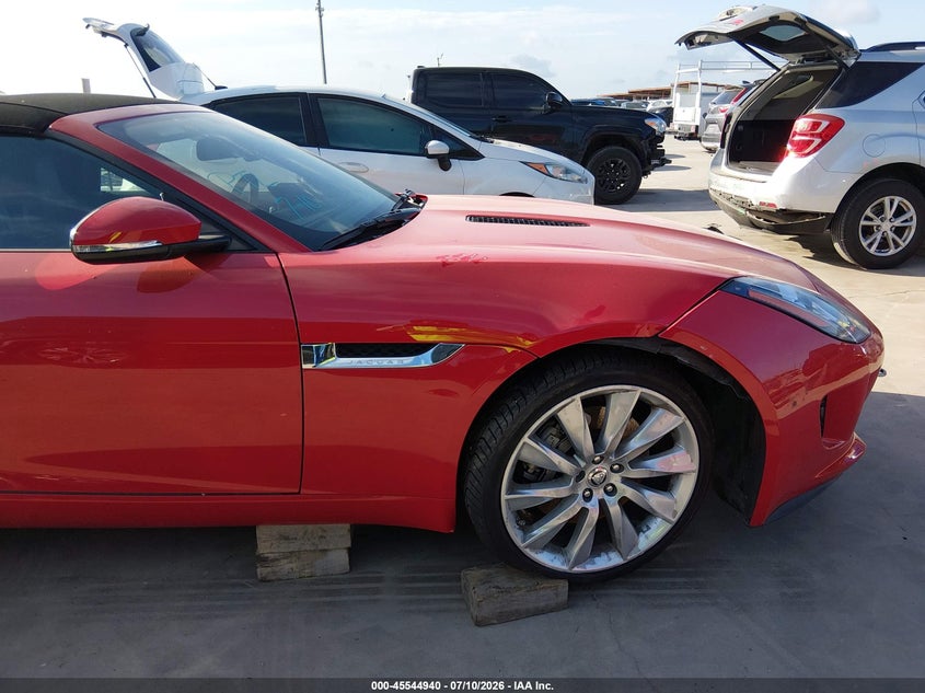 JAGUAR F-TYPE 2014 VIN SAJWA6E74E8K08909