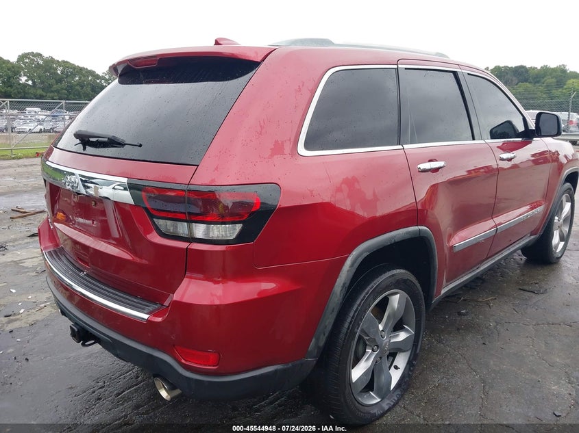 Vin: 1c4rjfbt7cc166162, lot: 46043217, jeep grand cherokee limited 20124