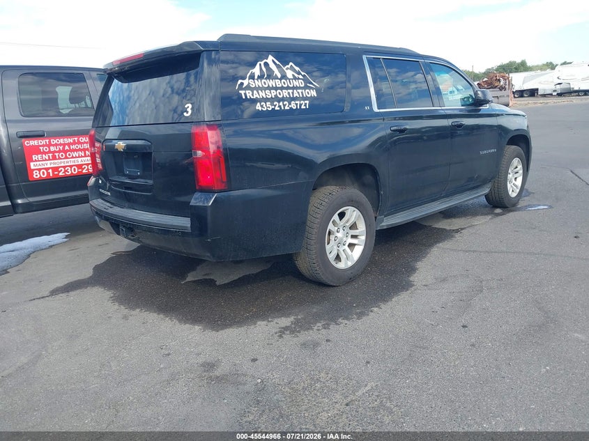 Vin: 1gnskhkc8hr175801, lot: 46043234, chevrolet suburban lt 20174