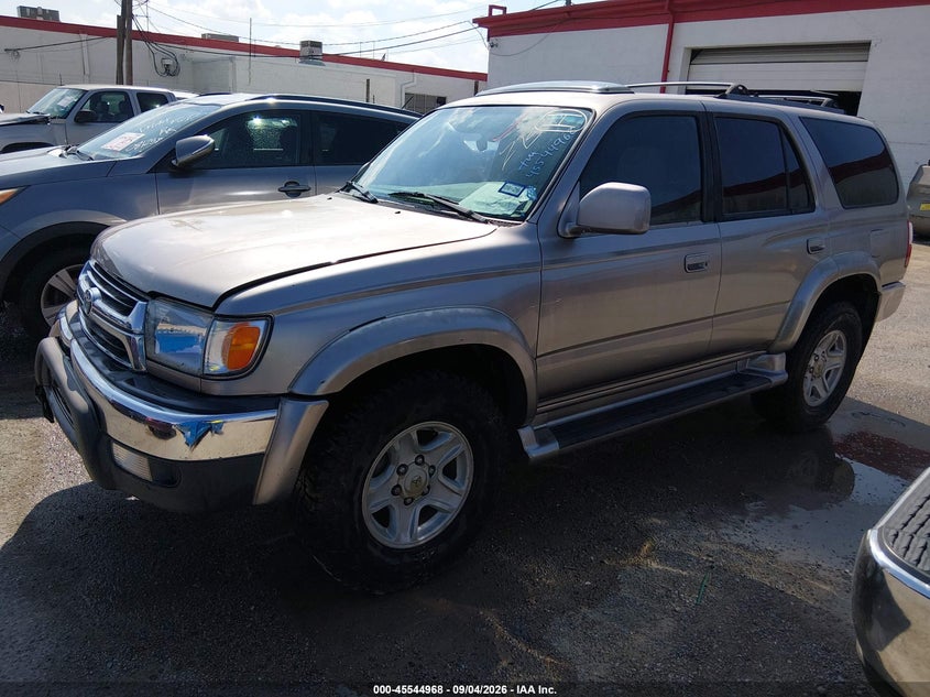 2001 TOYOTA 4RUNNER SPORT UTILITY VEHICLE 3.4L V-6 DOHC, 183HP