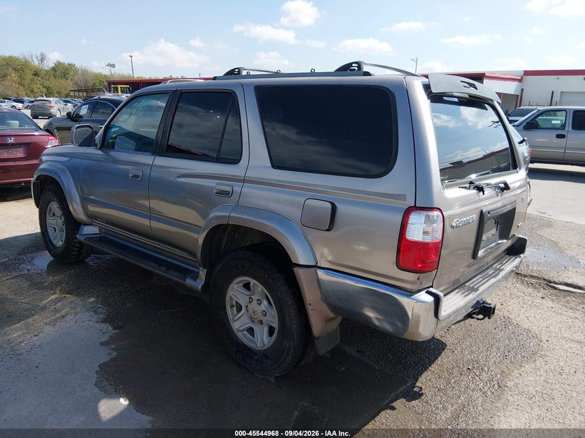 2001 TOYOTA 4RUNNER SPORT UTILITY VEHICLE 3.4L V-6 DOHC, 183HP