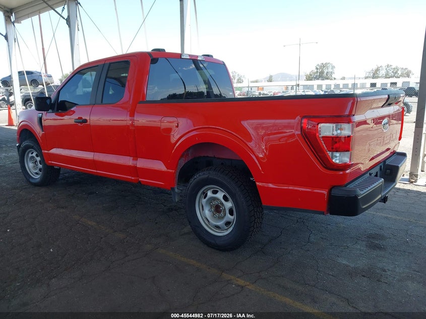 Vin: 1ftex1eb9mke71348, lot: 46043251, ford f-150 xl/xlt 20213