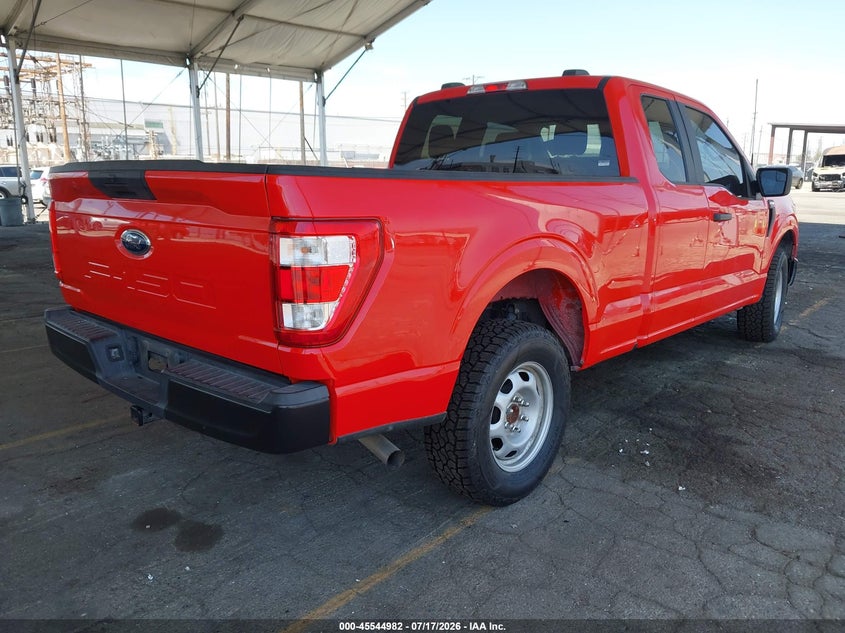 Vin: 1ftex1eb9mke71348, lot: 46043251, ford f-150 xl/xlt 20214