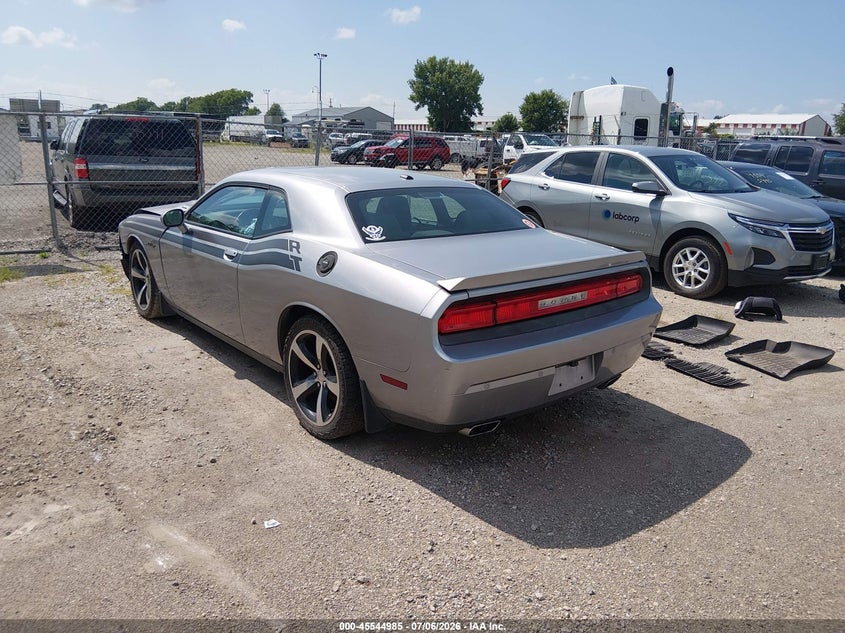 Vin: 2c3cdybt7eh153912, lot: 46043254, dodge challenger r/t classic 20143