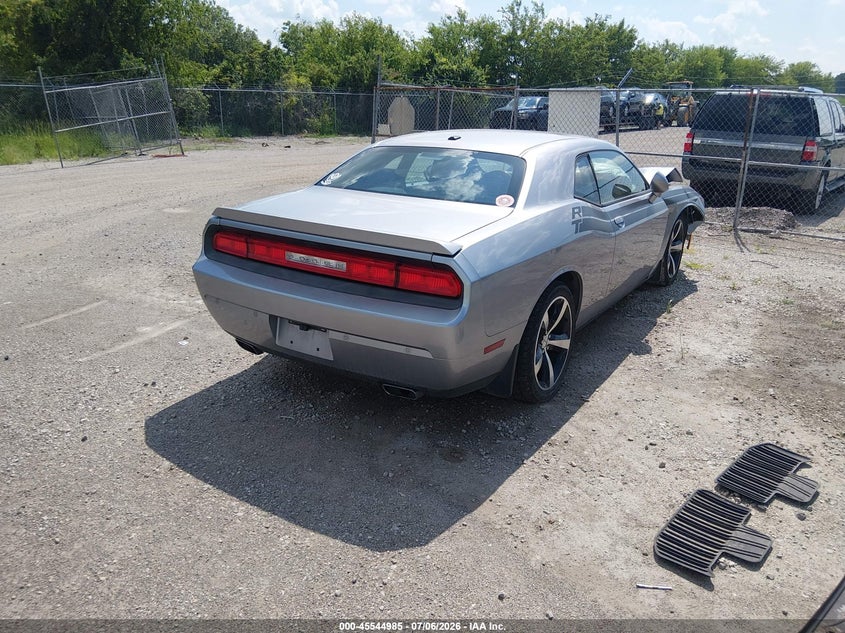 Vin: 2c3cdybt7eh153912, lot: 46043254, dodge challenger r/t classic 20144