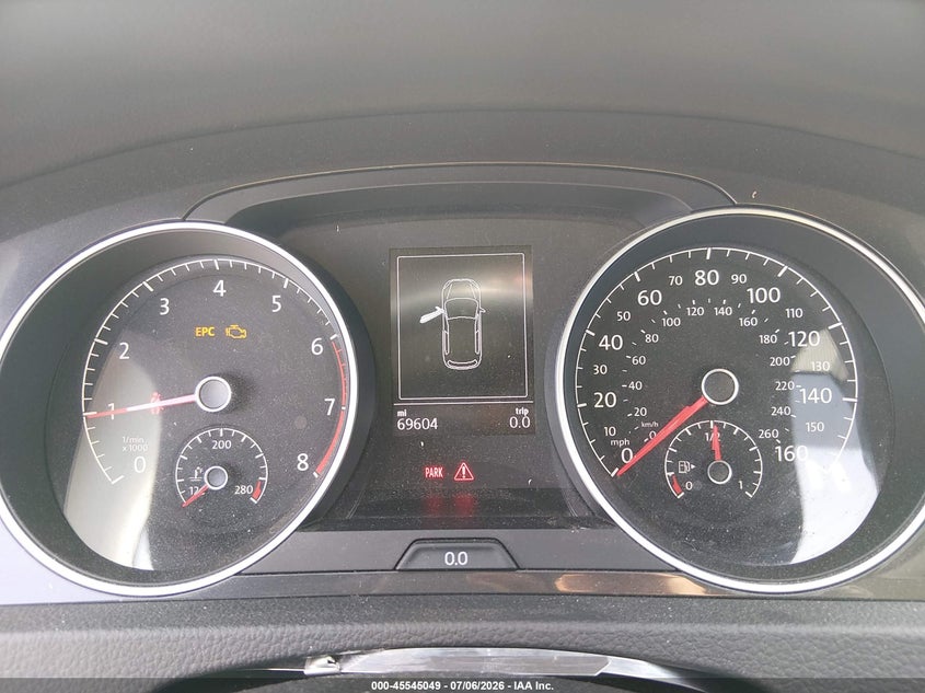 2018 Volkswagen Golf Tsi S/Tsi Se VIN: 3VWB17AU7JM289566 Lot: 45545049