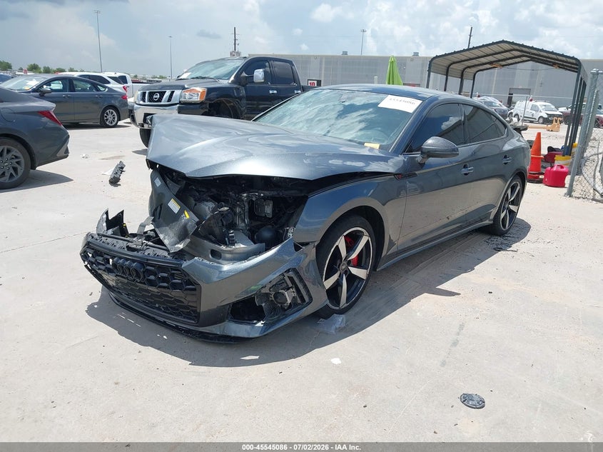 Vin: waufacf57ra056923, lot: 46043355, audi a5 sportback premium plus 45 tfsi quattro s tronic 20242
