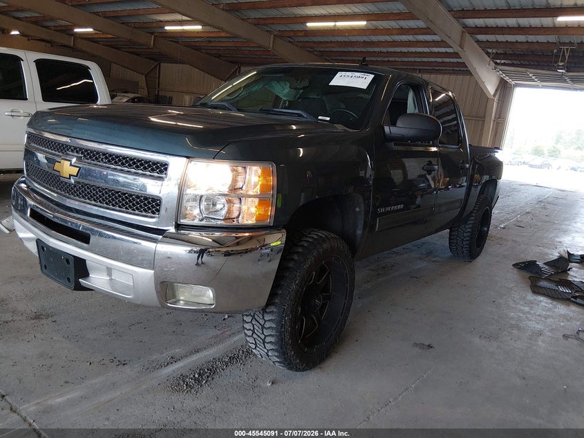 2012 Chevrolet Silverado, Front End, IAAI, VIN 3GCPCSE06CG163388 — photo 2