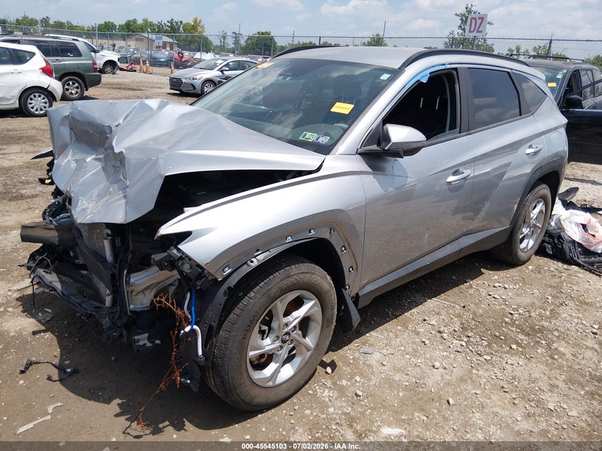 2022 HYUNDAI TUCSON auction photo 2