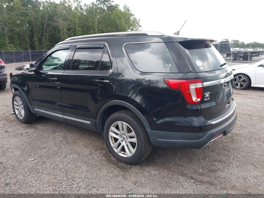 Vin: 1fm5k8d86jga29862, lot: 46043377, ford explorer xlt 20183