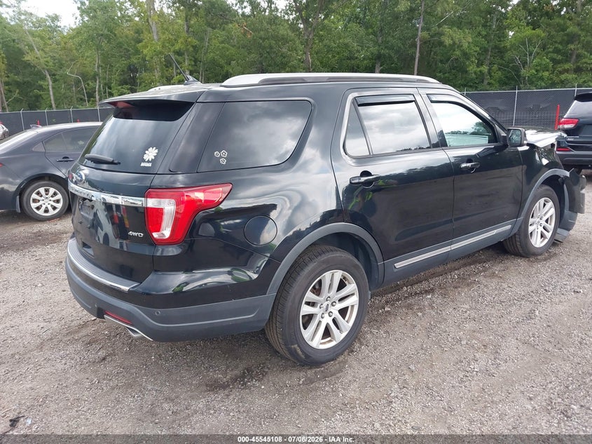 Vin: 1fm5k8d86jga29862, lot: 46043377, ford explorer xlt 20184