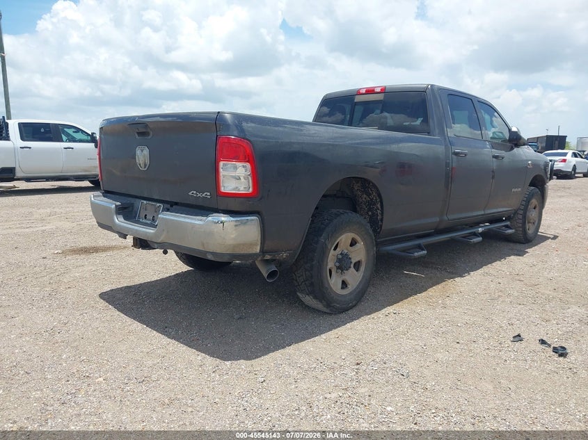 Vin: 3c6ur5hl0kg682032, lot: 46043412, ram 2500 tradesman  4x4 8' box 20194