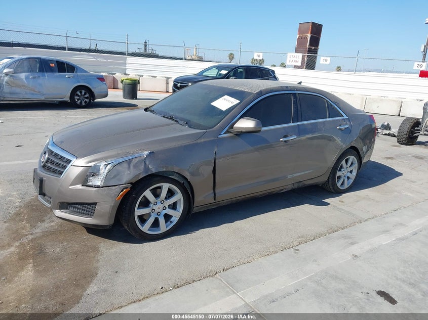 2014 Cadillac ATS, Left Side, IAAI, VIN 1G6AA5RA3E0178392 — photo 2