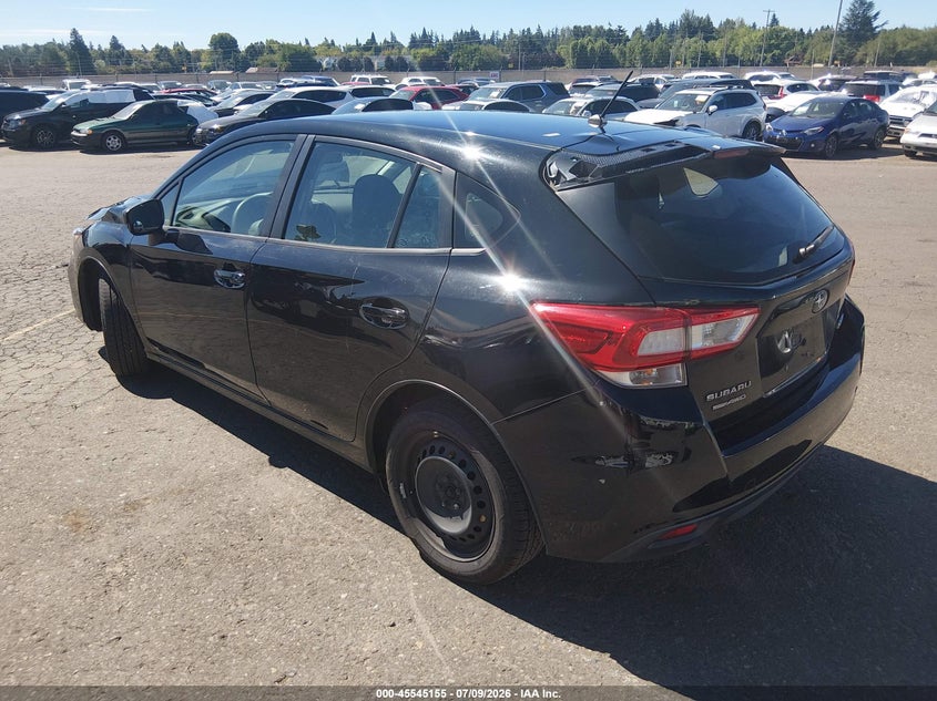 Vin: 4s3gtaa62j3710547, lot: 46043424, subaru impreza 2.0i 20183