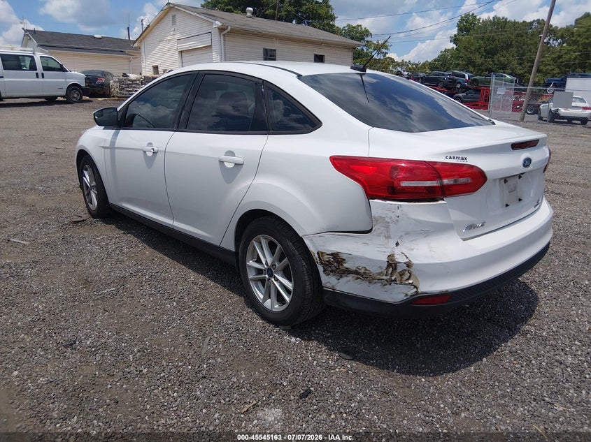 Vin: 1fadp3f2xfl292244, lot: 46043432, ford focus se 20153