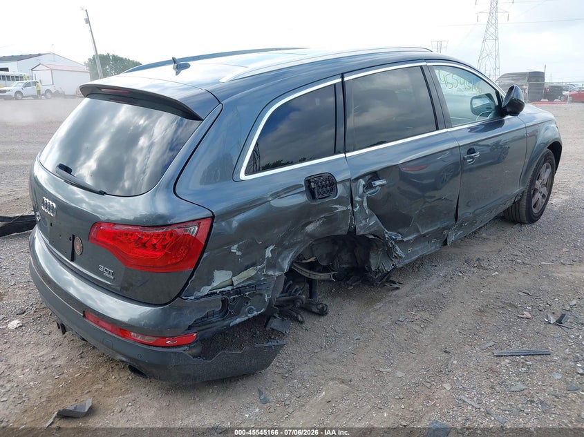 Vin: wa1lgafe5ed019400, lot: 46043435, audi q7 3.0t premium 20144