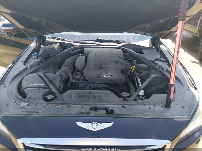 2015 Hyundai Genesis 3.8 VIN: KMHGN4JE1FU023799 Lot: 45545192