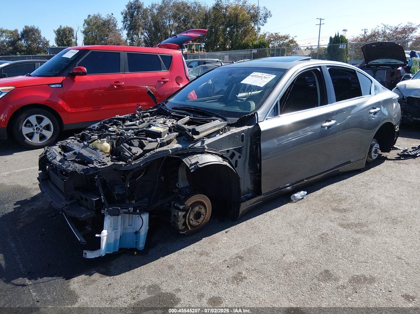 Vin: jn1ev7bp8mm704507, lot: 46043477, infiniti q50 luxe 20212