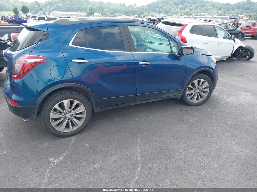 Vin: kl4cjasb4kb764708, lot: 46043483, buick encore fwd preferred 20194