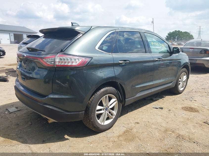 Vin: 2fmtk4j99fbb02749, lot: 46043517, ford edge sel 20154