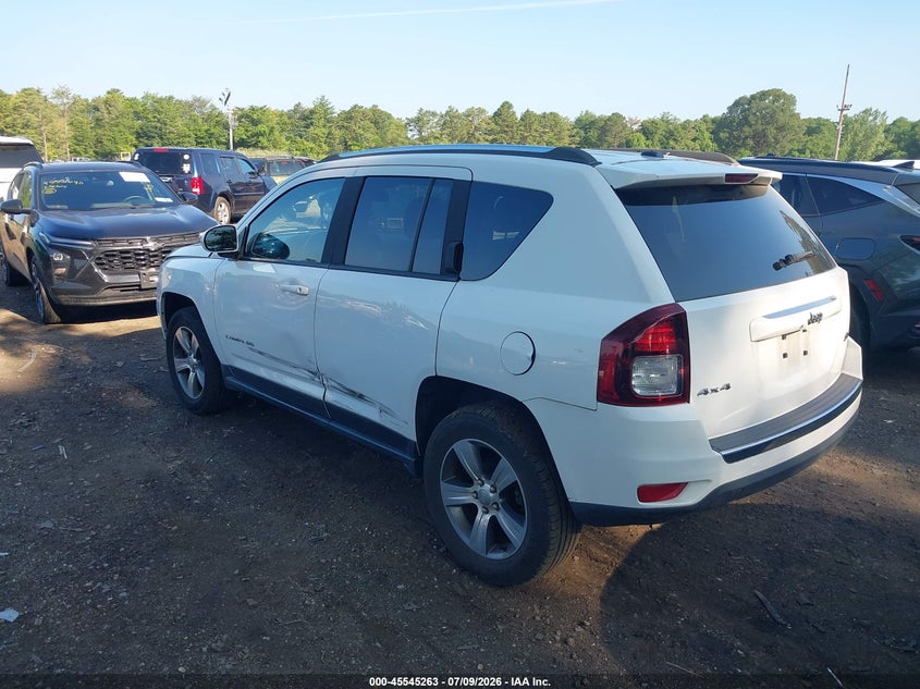Vin: 1c4njdeb0gd672969, lot: 46043532, jeep compass high altitude edition 20163