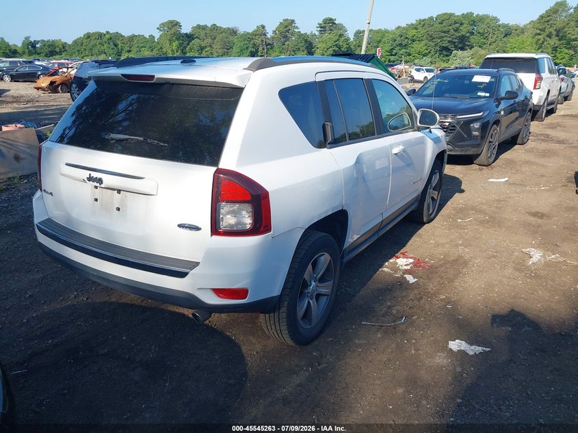 Vin: 1c4njdeb0gd672969, lot: 46043532, jeep compass high altitude edition 20164