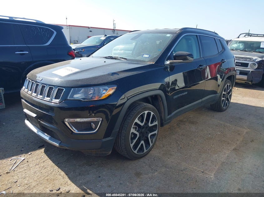 Vin: 3c4njccbxjt286056, lot: 46043550, jeep compass limited fwd 20182