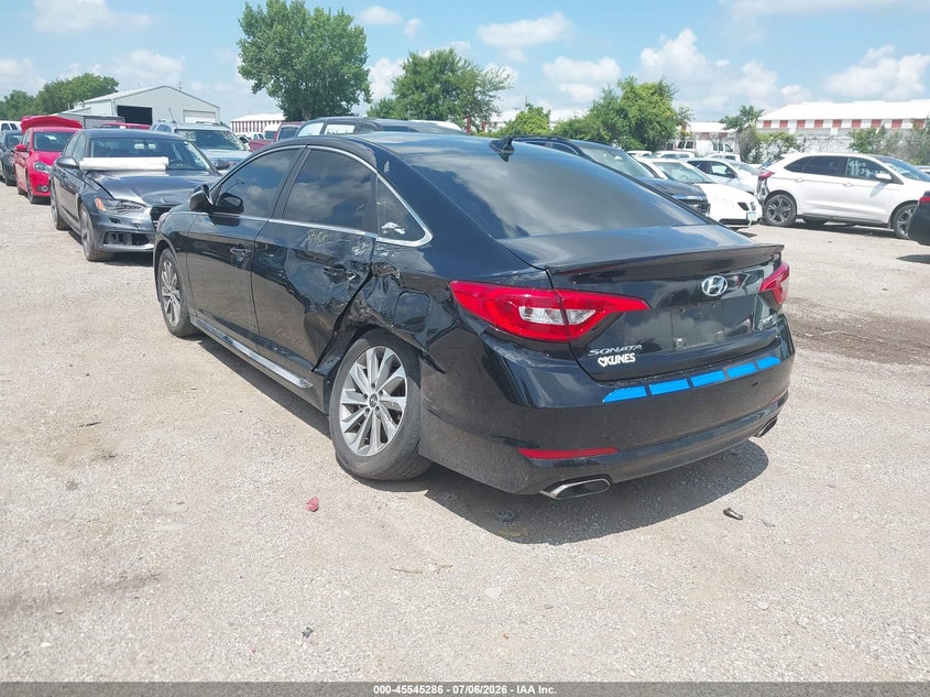 2015 HYUNDAI SONATA SEDAN 2.4L I-4 DI, DOHC, VVT, 185HP