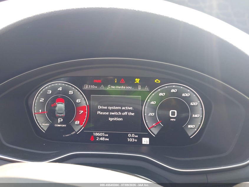 2025 Audi S5 Sportback Premium Tfsi Quattro Tiptronic VIN: WAUB4CF58SA003949 Lot: 45545304