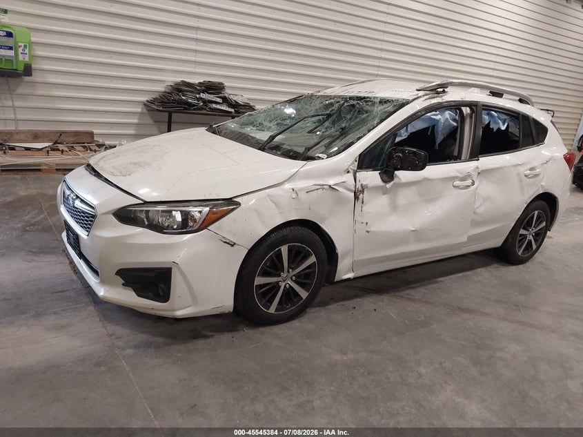 2019 Subaru Impreza, Перекидання, IAAI, VIN 4S3GTAD69K3730307 — фото 2