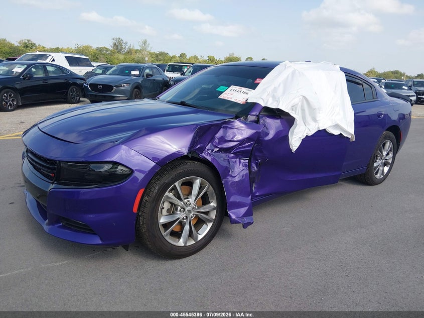 Vin: 2c3cdxjg6ph708026, lot: 46043655, dodge charger sxt awd 20232