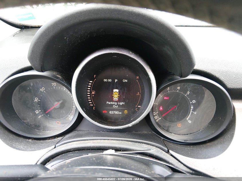 2016 FIAT 500X auction photo 7