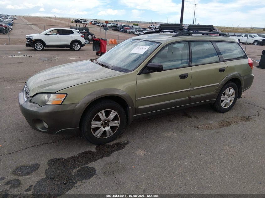 2005 Subaru Outback, Обычный износ, IAAI, VIN 4S4BP61CX57332571 — фото 2