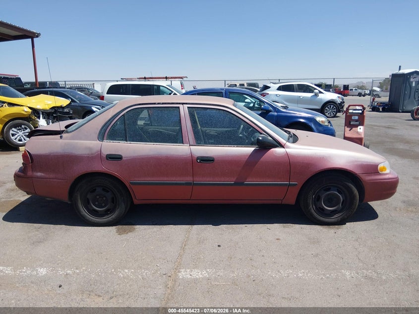 1998 Chevrolet Prizm VIN: 1Y1SK528XWZ436664 Lot: 45545423