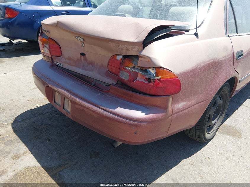 1998 Chevrolet Prizm VIN: 1Y1SK528XWZ436664 Lot: 45545423