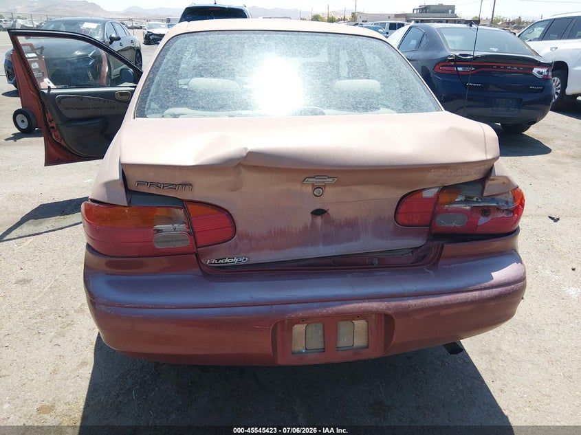 1998 Chevrolet Prizm VIN: 1Y1SK528XWZ436664 Lot: 45545423
