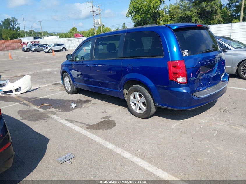 Vin: 2c4rdgcg7dr651327, lot: 46043705, dodge grand caravan sxt 20133