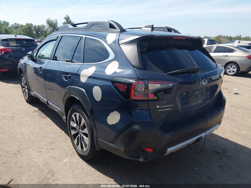 Vin: 4s4btanc7p3159420, lot: 46043708, subaru outback limited 20233