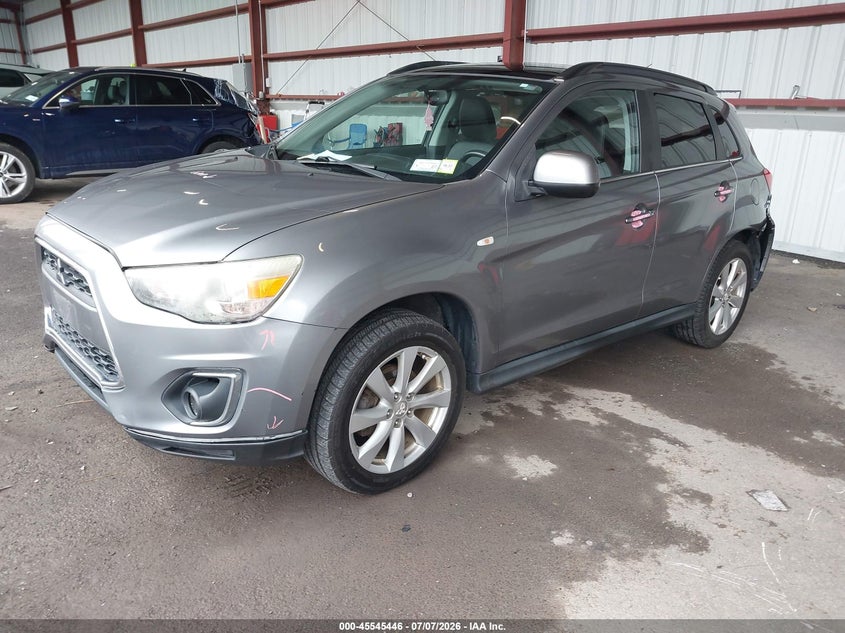2014 Mitsubishi Outlander Sport Se 4A4AR4AU8EE019191 photo 1