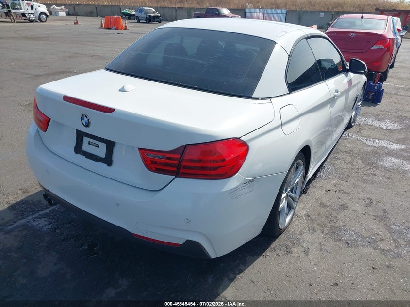 Vin: wba3v5c55ep747995, lot: 46043723, bmw 428i 20144