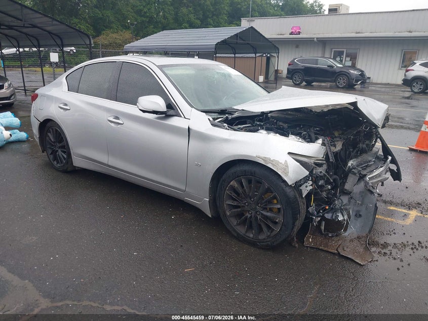 Vin: jn1ev7ap4jm358694, lot: 46043728, infiniti q50 3.0t luxe 2018 img_1