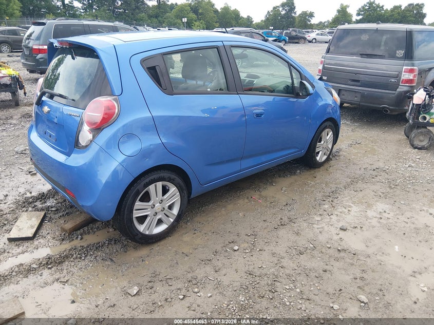 CHEVROLET SPARK 2014 VIN KL8CD6S91EC457351